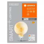 LEDVANCE SMART+ globe 55W/824 clear fil Gold E27 WiFi - C LEDVANCE SMART+ globe 55W/824 clear fil Gold E27 WiFi - C
