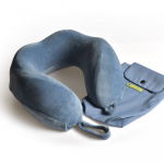 travelblue Tranquility Pillow,wider fit, mix Blue/Grey/Purple