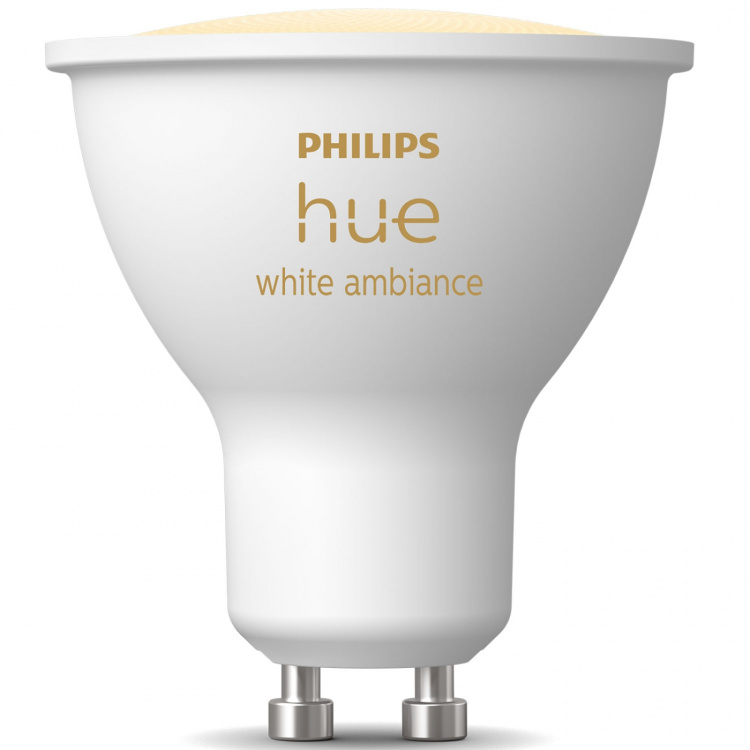 Philips Hue White Ambiance GU10 400lm 1-pack Philips Hue White Ambiance GU10 400lm 1-pack