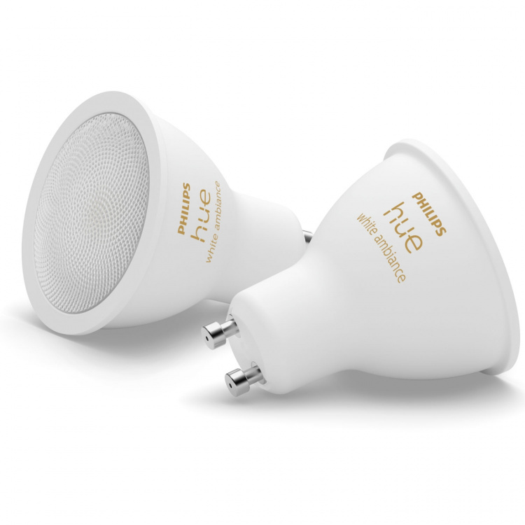 Philips Hue White Ambiance GU10 400lm 2-pack Philips Hue White Ambiance GU10 400lm 2-pack