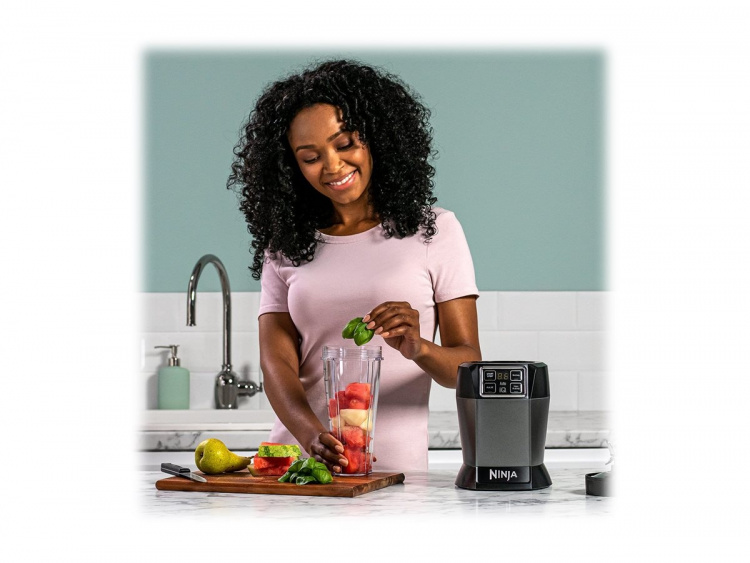 Ninja BN495EU Blender 2 Auto-iQ features black/silver Ninja BN495EU Blender 2 Auto-iQ features black/silver