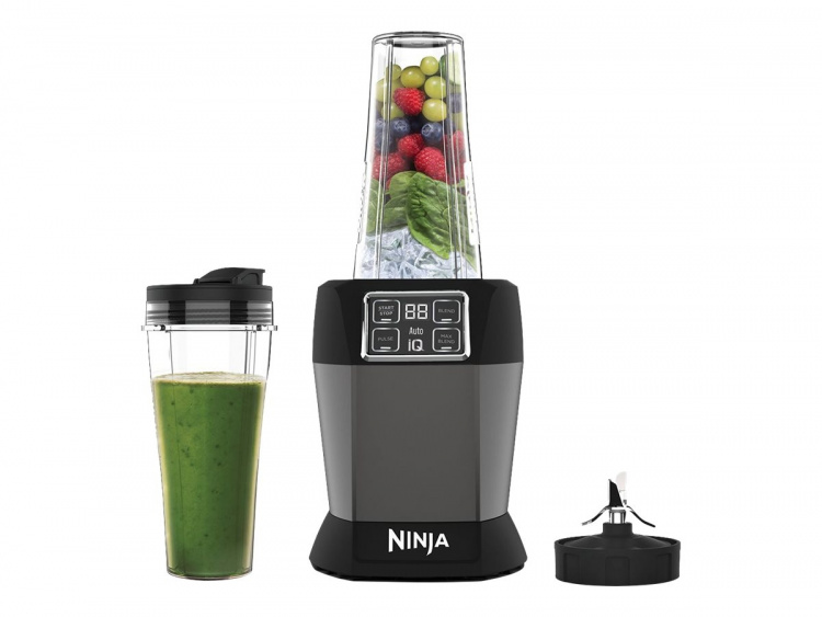 Ninja BN495EU Blender 2 Auto-iQ features black/silver Ninja BN495EU Blender 2 Auto-iQ features black/silver
