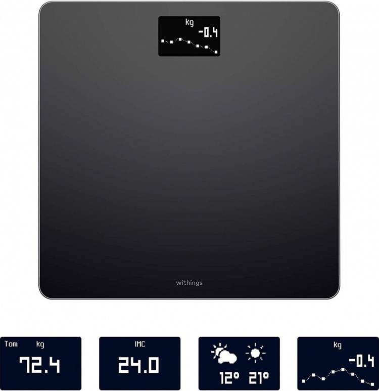 Withings Body scales, black Withings Body scales, black