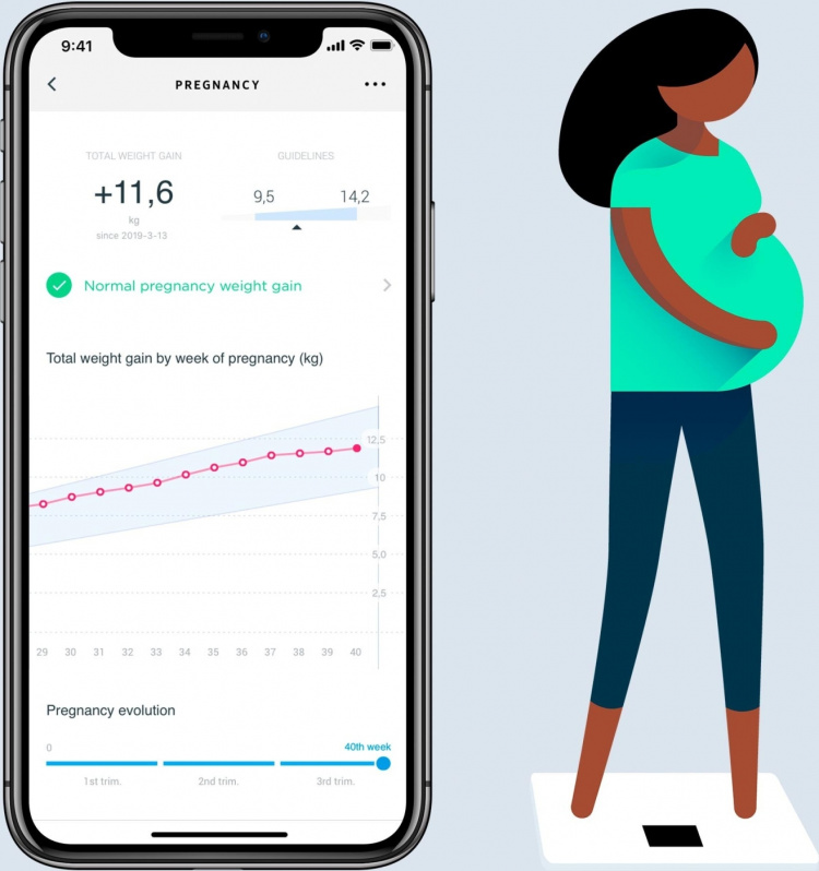 Withings Body scales, black Withings Body scales, black