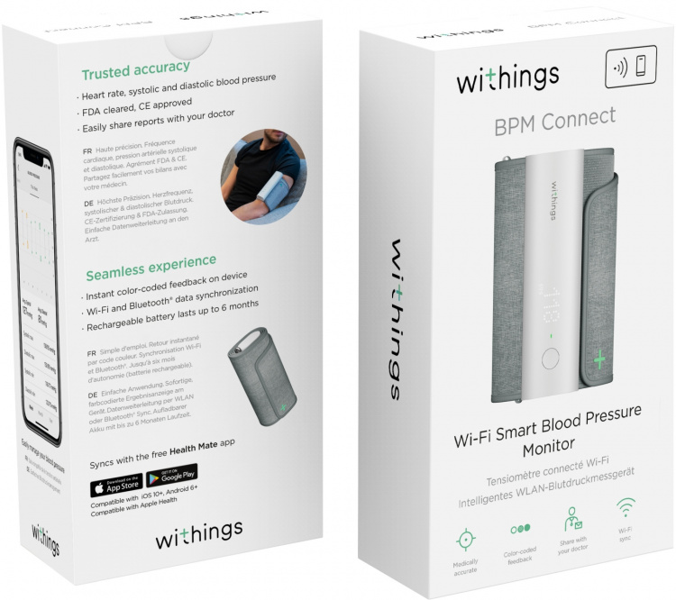Withings BPM Connect blood pressure monitor