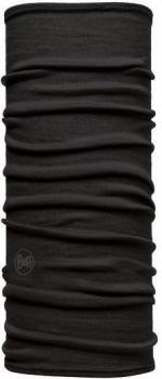 Buff Lightweight Merino Junior tube scarf, black Buff Lightweight Merino Junior tube scarf, black