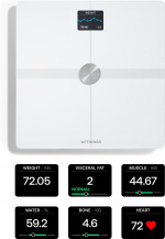 Withings Body Smart White body composition scale with wifi connection Withings Body Smart White body composition scale with wifi connection