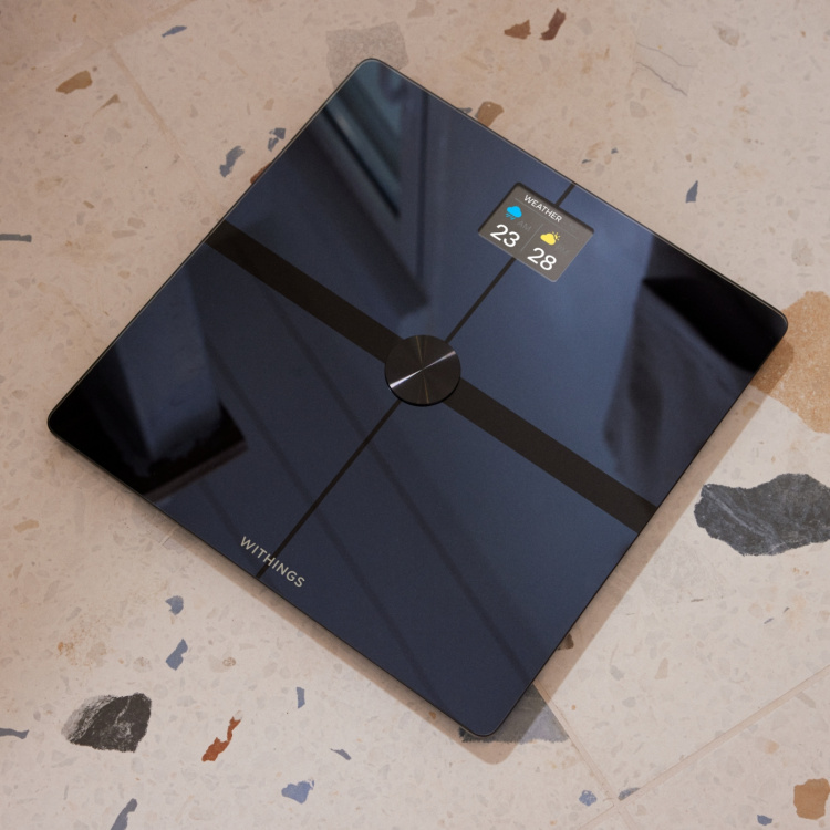 Withings Body Smart Black body composition scale with wifi connection