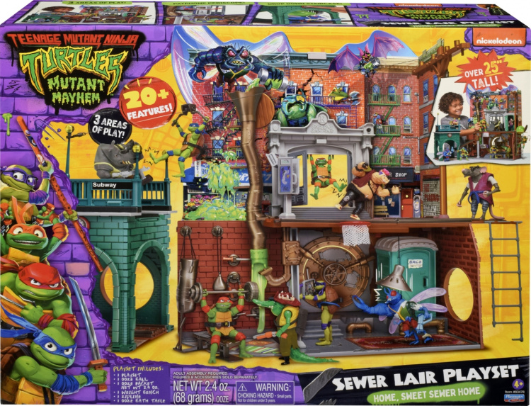 Teenage Mutant Ninja Turtles: Mayhem - Sewer silo play set