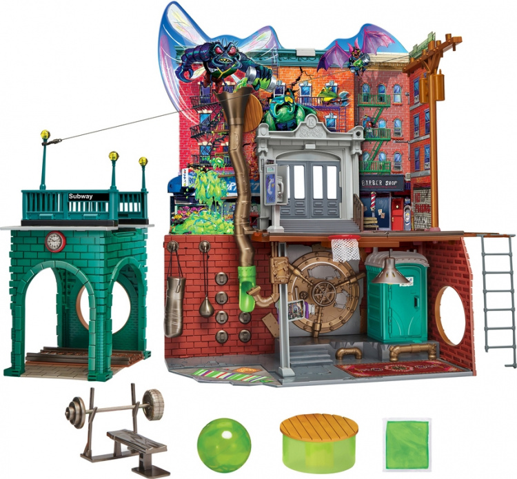 Teenage Mutant Ninja Turtles: Mayhem - Sewer silo play set
