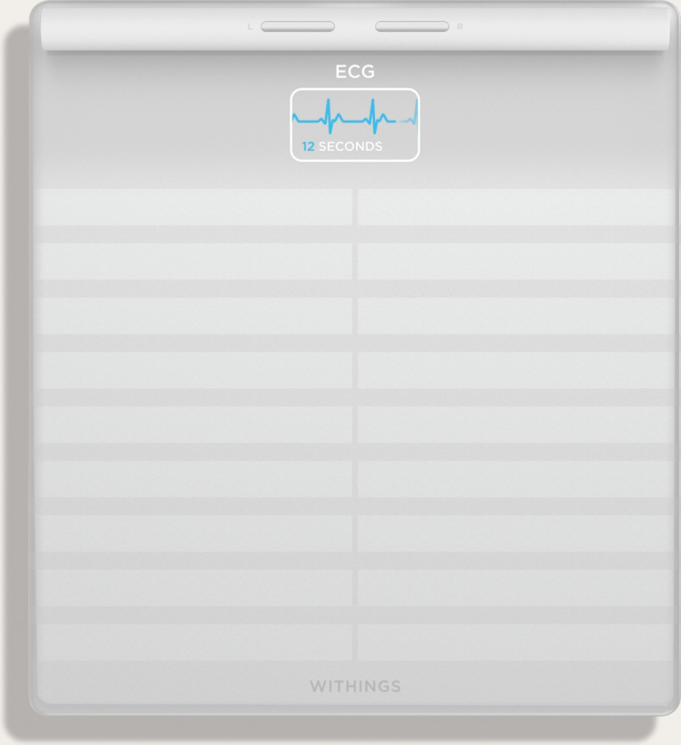 Withings Body Scan smart scales, white Withings Body Scan smart scales, white