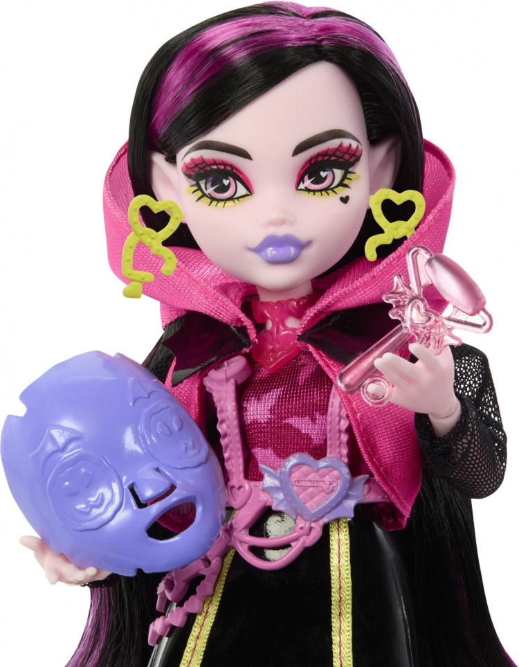 Monster High Skulltimate Secrets: Neon Frights Draculaura - fashion doll