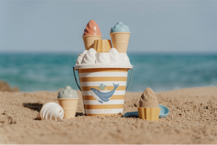 Little Dutch rantasetti, Ice Cream, blue