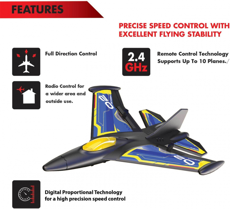 Silverlit Flybotic Sonic Evo - remote-controlled aircraft