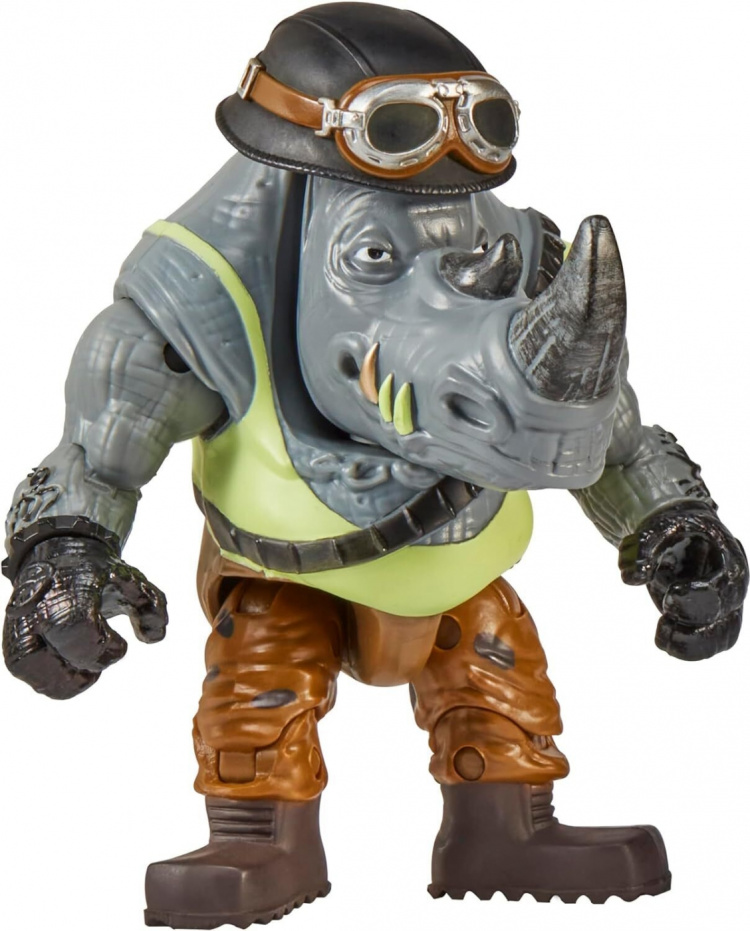 Teenage Mutant Ninja Turtles: Rocksteady Chopper Cycle figure + motorcycle