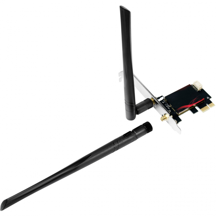 LogiLink PCI Express-kort Wifi 6E-adapter AX5400 + BT 5.2 LogiLink PCI Express-kort Wifi 6E-adapter AX5400 + BT 5.2