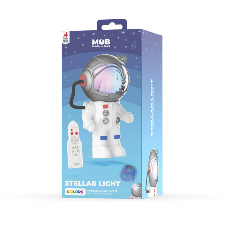 Mobility On Board Projector Stellar Light Space White Astronaut