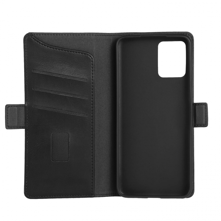 Gear Wallet Case 3 Card Slots Black - Motorola Moto E14 4G