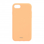 Onsala Phone Case with Silicone Feel Apricot - iPhone 6/7/8/SE