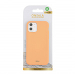 Onsala Phone Case with Silicone Feel Apricotn - iPhone 11/XR
