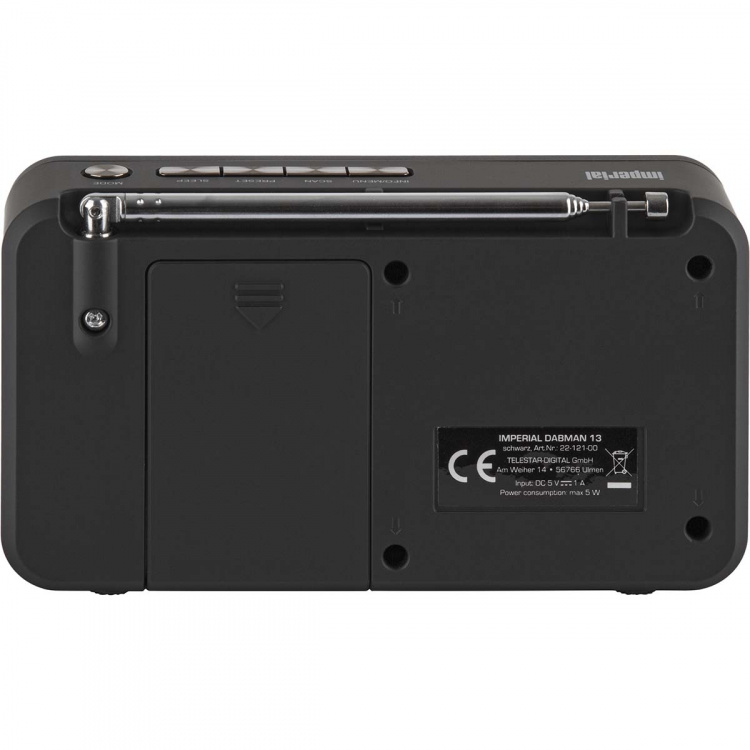 imperial DABMAN 13 Portable DAB+ / FM Radio Black imperial DABMAN 13 Portable DAB+ / FM Radio Black