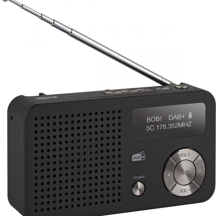 imperial DABMAN 13 Portable DAB+ / FM Radio Black imperial DABMAN 13 Portable DAB+ / FM Radio Black