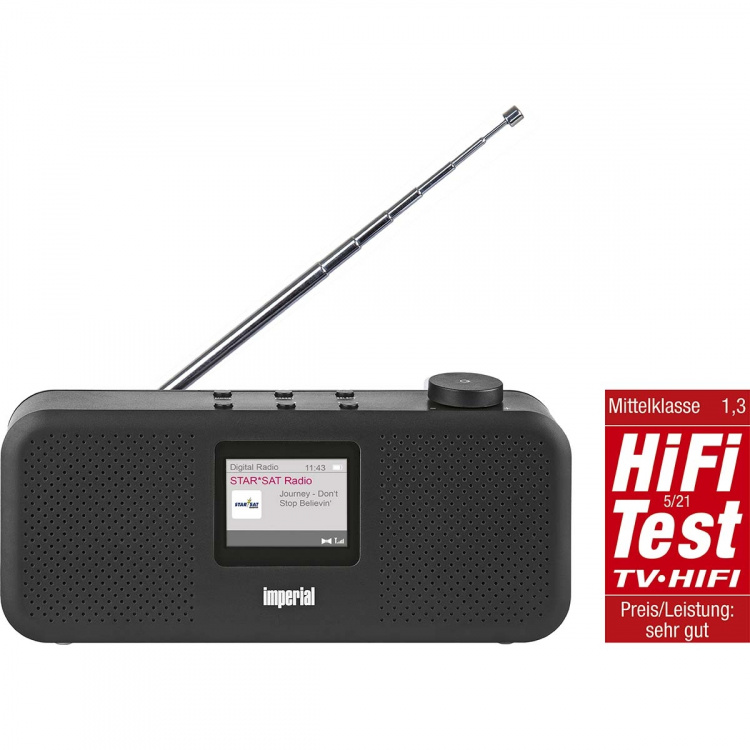 imperial DABMAN 16 DAB+ / FM Stereo Radio Black