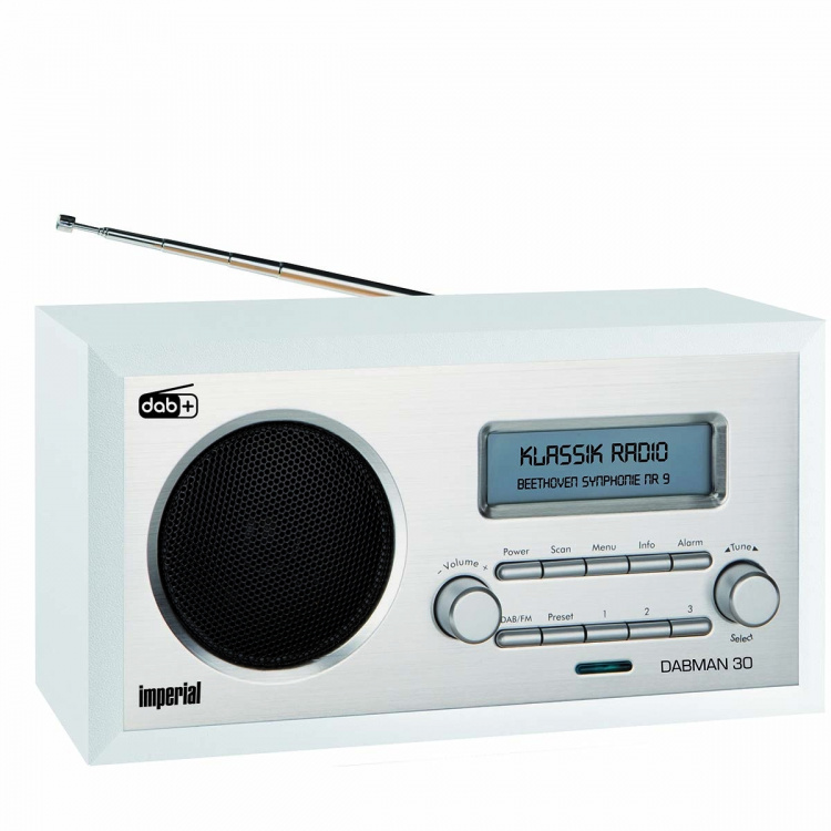 imperial DABMAN 30 DAB+ / FM Radio White