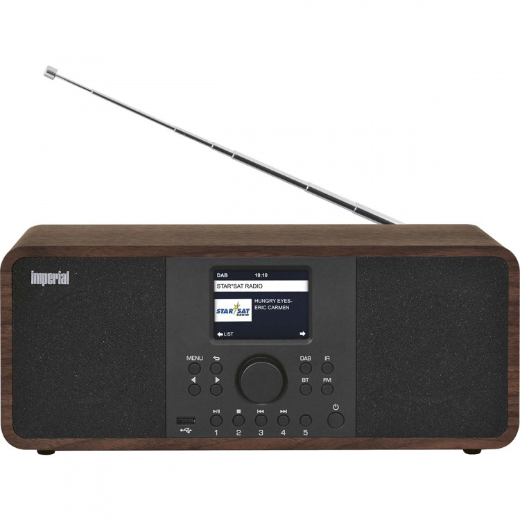 imperial DABMAN i205 Hybrid Stereo Radio DAB+ / FM / Internet / Bluetooth Wood Look