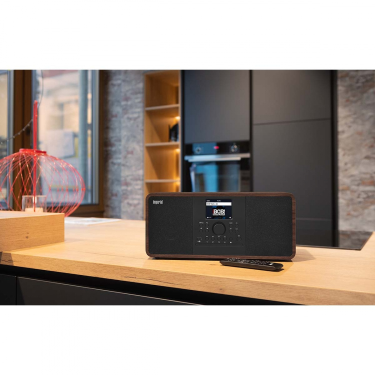 imperial DABMAN i205 CD Hybrid Stereo Radio DAB+ / FM / Internet / Bluetooth Wood Look