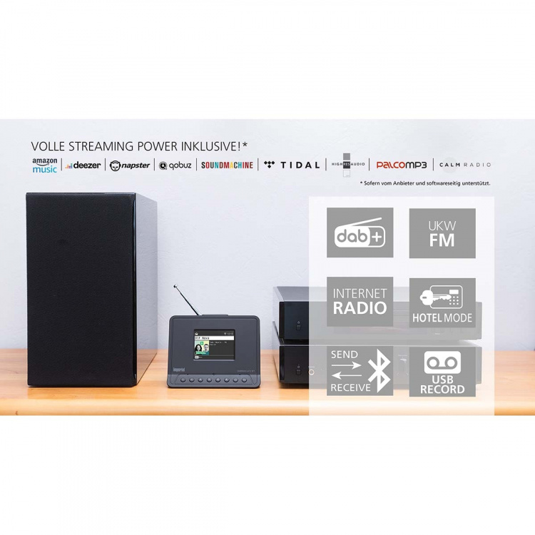 imperial DABMAN i410 BT DAB+ / FM / INTERNET / BLUETOOTH imperial DABMAN i410 BT DAB+ / FM / INTERNET / BLUETOOTH
