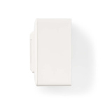 Nedis Network Wall Box | Flush Mount | 2 port(s) | CAT5e | Straight | Female | Gold Plated | ABS | White | Box