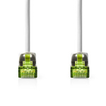Nedis CAT7 Cable | S/FTP | RJ45 Male | RJ45 Male | 1.00 m | Round | LSZH | Grey | Label Nedis CAT7 Cable | S/FTP | RJ45 Male | RJ45 Male | 1.00 m | Round | LSZH | Grey | Label