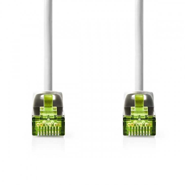 Nedis CAT7 Cable | S/FTP | RJ45 Male | RJ45 Male | 1.00 m | Round | LSZH | Grey | Label Nedis CAT7 Cable | S/FTP | RJ45 Male | RJ45 Male | 1.00 m | Round | LSZH | Grey | Label