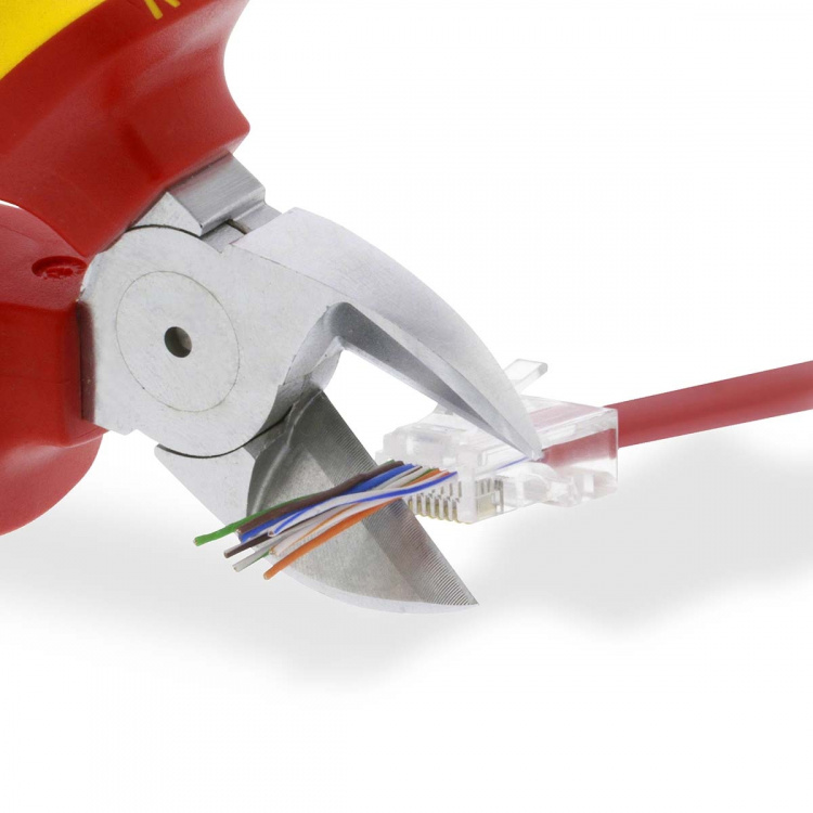 Nedis RJ45 Connector | RJ45 Pass Through | Stranded UTP CAT5 | Straight | Gold Plated | 10 pcs | Polycarbonate | Transparent | Box Nedis RJ45 Connector | RJ45 Pass Through | Stranded UTP CAT5 | Straight | Gold Plated | 10 pcs | Polycarbonate | Transparent | Box