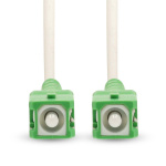 Nedis Glass Fiber Patch Cable | SMF (Single Mode Phase) | SC/APC | SC/APC | 100 Gbps | 6.00 m | White | Gift Box with Euro Lock Nedis Glass Fiber Patch Cable | SMF (Single Mode Phase) | SC/APC | SC/APC | 100 Gbps | 6.00 m | White | Gift Box with Euro Lock