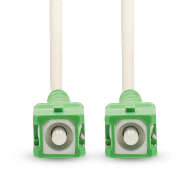 Nedis Glass Fiber Patch Cable | SMF (Single Mode Phase) | SC/APC | SC/APC | 100 Gbps | 6.00 m | White | Gift Box with Euro Lock Nedis Glass Fiber Patch Cable | SMF (Single Mode Phase) | SC/APC | SC/APC | 100 Gbps | 6.00 m | White | Gift Box with Euro Lock