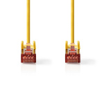 Nedis CAT6 Cable | RJ45 Male | RJ45 Male | S/FTP | 15.0 m | Round | LSZH | Yellow | Label Nedis CAT6 Cable | RJ45 Male | RJ45 Male | S/FTP | 15.0 m | Round | LSZH | Yellow | Label