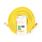 Nedis CAT6 Cable | RJ45 Male | RJ45 Male | S/FTP | 15.0 m | Round | LSZH | Yellow | Label Nedis CAT6 Cable | RJ45 Male | RJ45 Male | S/FTP | 15.0 m | Round | LSZH | Yellow | Label