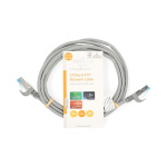 Nedis CAT6a Cable | S/FTP | RJ45 Male | RJ45 Male | 2.00 m | Round | LSZH | Grey | Label Nedis CAT6a Cable | S/FTP | RJ45 Male | RJ45 Male | 2.00 m | Round | LSZH | Grey | Label