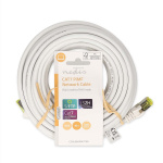 Nedis CAT7 Cable | S/FTP | RJ45 Male | RJ45 Male | 10.0 m | Round | LSZH | White | Label