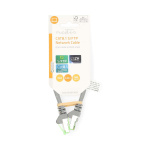 Nedis Cat 8.1 Cable | S/FTP | RJ45 Male | RJ45 Male | 0.25 m | Round | LSZH | Grey | Label Nedis Cat 8.1 Cable | S/FTP | RJ45 Male | RJ45 Male | 0.25 m | Round | LSZH | Grey | Label
