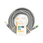 Nedis Cat 8.1 Cable | S/FTP | RJ45 Male | RJ45 Male | 10.0 m | Round | LSZH | Grey | Label Nedis Cat 8.1 Cable | S/FTP | RJ45 Male | RJ45 Male | 10.0 m | Round | LSZH | Grey | Label