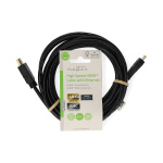 Nedis High Speed HDMI™ Cable with Ethernet | HDMI™ Connector | HDMI™ Mini Connector | 4K@30Hz | 10.2 Gbps | 3.00 m | Round | PVC | Black | Label Nedis High Speed HDMI™ Cable with Ethernet | HDMI™ Connector | HDMI™ Mini Connector | 4K@30Hz | 10.2 Gbps | 3.00 m | Round | PVC | Black | Label