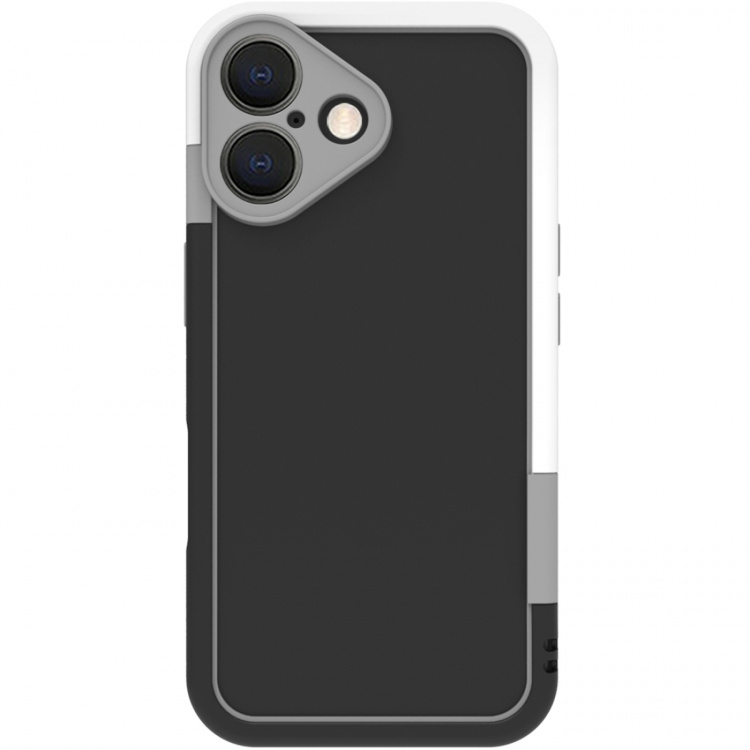 Celly Bumper iPhone 16 Svart/Vit