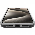 Celly Bumper iPhone 16 Pro Max Svart/Vit Celly Bumper iPhone 16 Pro Max Svart/Vit