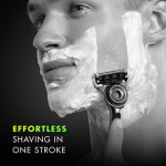 Gillette Rakhyvel Labs magnetiskt ställ & resefodral 5st