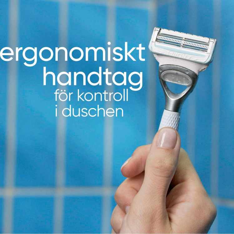 Gillette Rakblad Venus Pubic Hair & Skin 4st rakblad