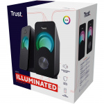 Trust Arys Kompakta 2.0-högtalare RGB Trust Arys Kompakta 2.0-högtalare RGB