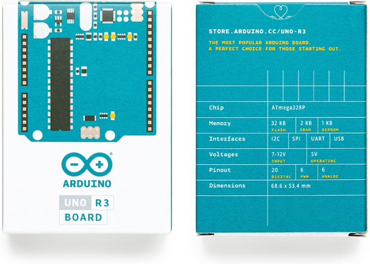 Arduino Uno Rev. 3 development platform